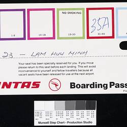 Qantas Boarding Pass