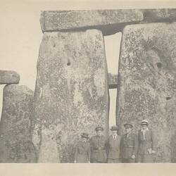 Photograph - Service Men & Women at Stonehenge, England, Tom Robinson Lydster, World War I, 1916-1919