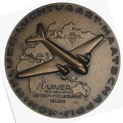 Medal - MacRobertson International Air Race, Netherlands, 1934 - Obverse