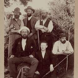 Photograph - 'The Naturalists' Party', Furneaux Group of Islands, 1893
