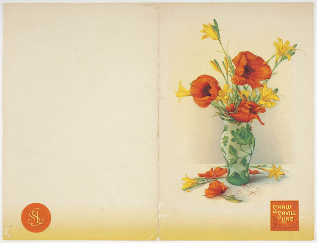 Menu  - SS Southern Cross, Shaw Savill Line, Dinner, 28th Sep 1958