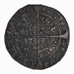 Coin - Groat, Henry VII, England, 1499-1502 (Reverse)