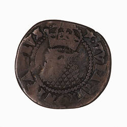 Coin - Halfgroat, James I, Great Britain, 1611-1612 (Reverse)