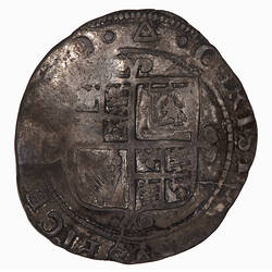 Coin - Sixpence, Charles I, Great Britain, 1639-1640 (Reverse)