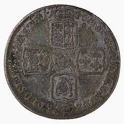 Coin - Sixpence, George II, Great Britain, 1746 (Reverse)