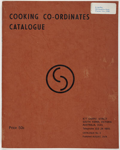 Catalogue - Cooking Co-Ordinates, 1974
