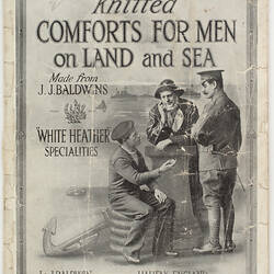 Knitting Book - Knitted Comforts for Men on Land or Sea