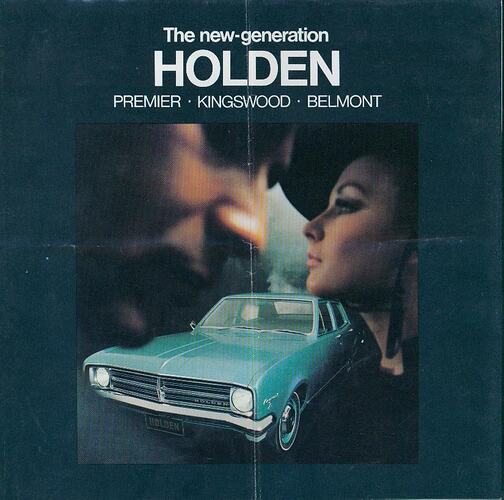 Publicity Brochure - General Motors-Holden's, 'The New General Holden', HK Series, Motor Cars, 1967