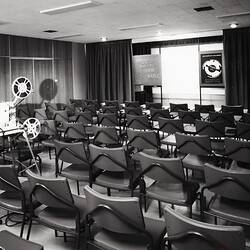 Photograph - Kodak Australasia Pty Ltd, Theatrette in Building 8, Head Office & Sales & Marketing at the Kodak Factory, Coburg, 1964