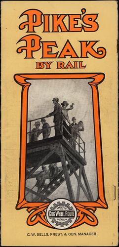 Leaflet - 'Pike's Peak by Rail', 1911