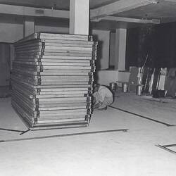 Photograph - Kodak Australasia Pty Ltd, Prefabricated Partition Panels for Use in Testing Building 7, Kodak Factory, Coburg, 1958