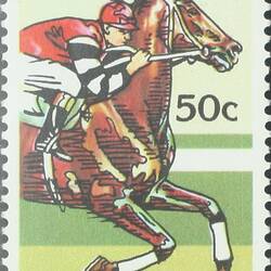 Postage Stamp - Brian Clinton, Phar Lap, 1978