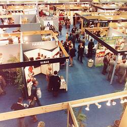Photograph - Melbourne Meeting Mart, Centennial Hall, Royal Exhibition Building, Melbourne, 19 Jun 1984