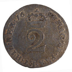 Coin - Twopence, William III, England, Great Britain, 1698 (Reverse)