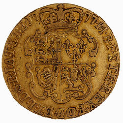 Coin - 1 Guinea, George III, Great Britain, 1777 (Reverse)