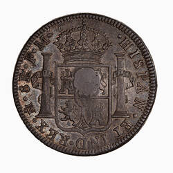 Coin - Emergency Dollar, George III (oval stamp), Great Britain, 1797-1804