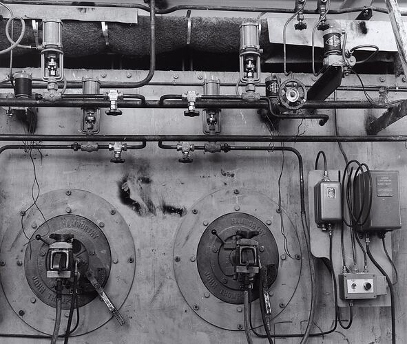 Photograph - Kodak, Powerhouse, Main Boiler Burners