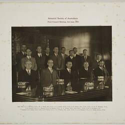 Actuarial Society of Australasia, First Council Meeting, 03 Jun 1953