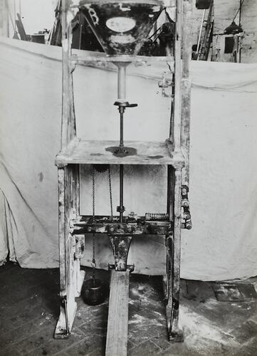Photograph - Schumacher Mill Furnishing Works, Machine, Port Melbourne, Victoria, circa 1940s