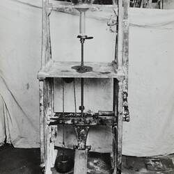 Photograph - Schumacher Mill Furnishing Works, Machine, Port Melbourne, Victoria, circa 1940s
