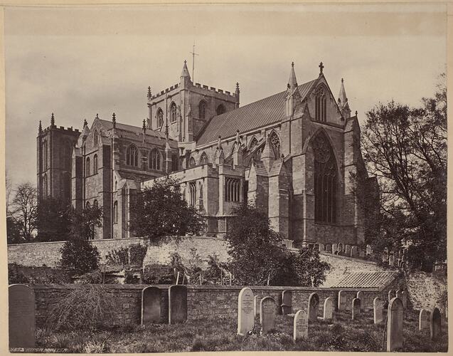 Ripon Minster, England, circa 1870