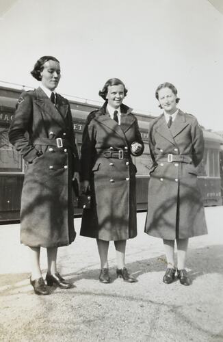 Photograph - Portrait of Nell Duncanson, Mereweather and Bowman, Egypt, World War II, 1939-1943