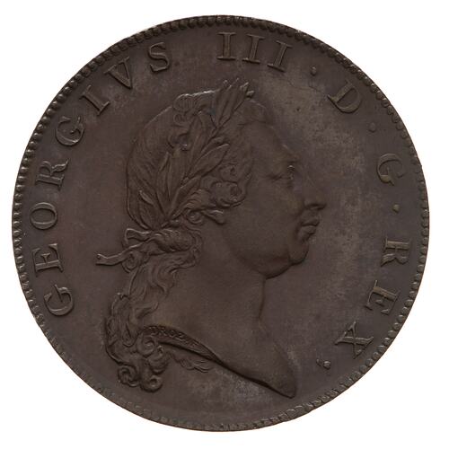Proof Coin - 1 Penny, Bermuda, 1793