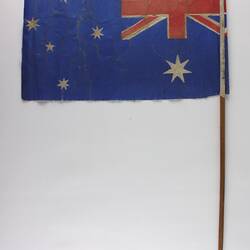 Flag - Australian, Queen Elizabeth II & Prince Philip Royal Visit, 1954