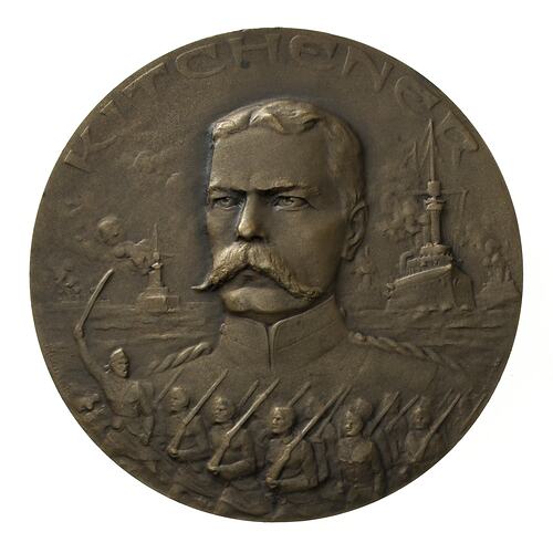 Medal - Lord Kitchener, by H. Huguenin, France, 1918