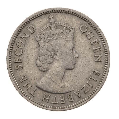Coin - 25 Cents, British Honduras (Belize), 1972