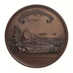 Medal - Oceans United by Railway, United States of America, 1869