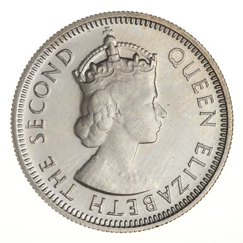 Proof Coin - 10 Cents, Malaya & British Borneo, 1953