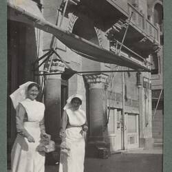 World War I, Two Nurses, Heliopolis, Egypt, 1915-1917
