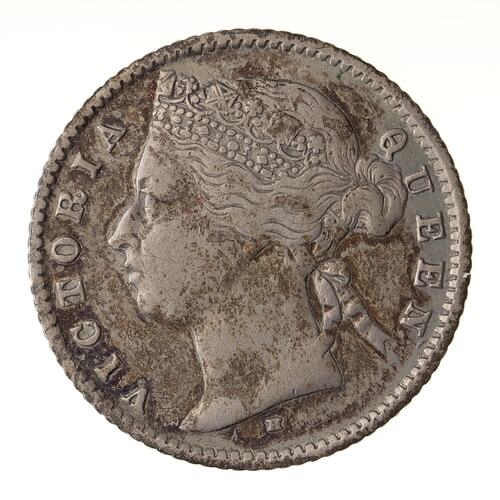 Coin - 20 Cents, Mauritius, 1877