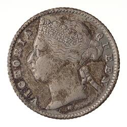 Coin - 20 Cents, Mauritius, 1877