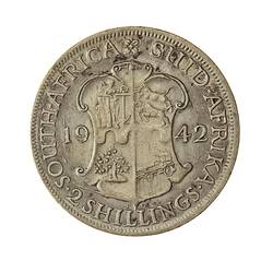 Coin - Florin (2 Shillings), South Africa, 1942