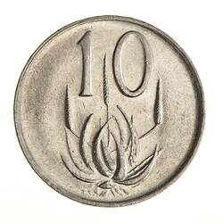 Coin - 10 Cents, South Africa, 1975