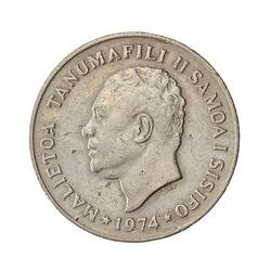 Coin - 20 Sene, Samoa, 1974