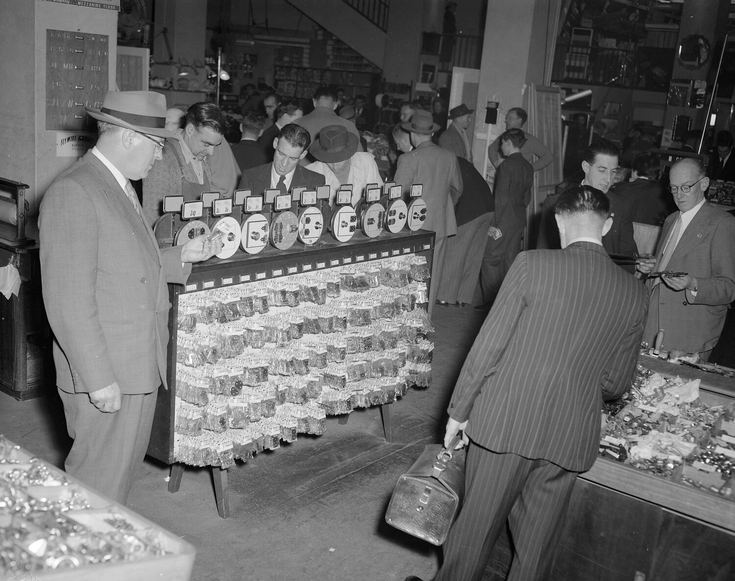 Negative James McEwan & Co, Interior of a McEwans Hardware Store, Melbourne, Victoria, Aug 1954