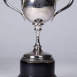 Cup Trophy - Sydney to Melbourne Unpaced Cycling Record, 9 Nov 1929