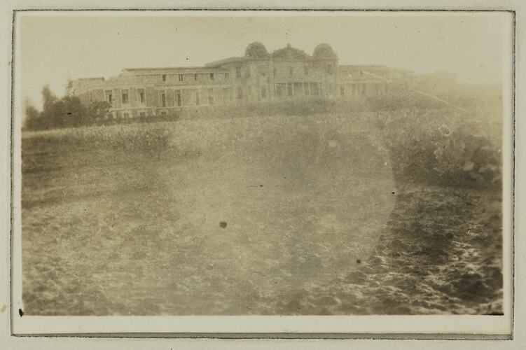 View of a Hospital, Egypt, 1914-1918