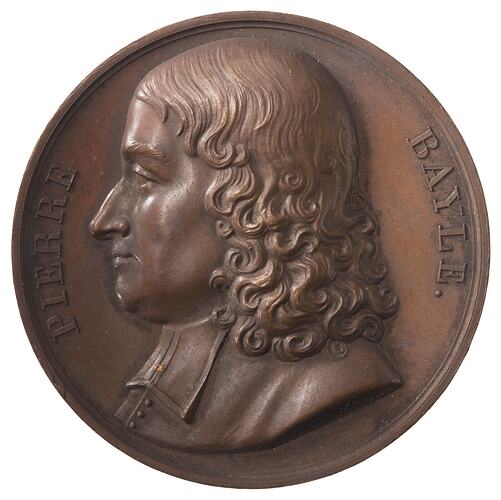 Medal - Pierre Bayle, France, 1819