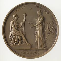 Medal - Coronation of Emperor Napoleon I (Napoleon Bonaparte) Festivities, France, 1804