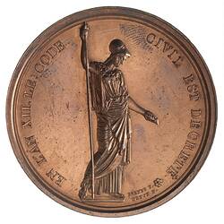 Medal - Promulgation of the Civil Code, France, 1804