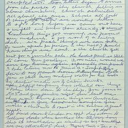 Manuscript - 'Memories of Coming to Australia', by Mary Ward, 1999