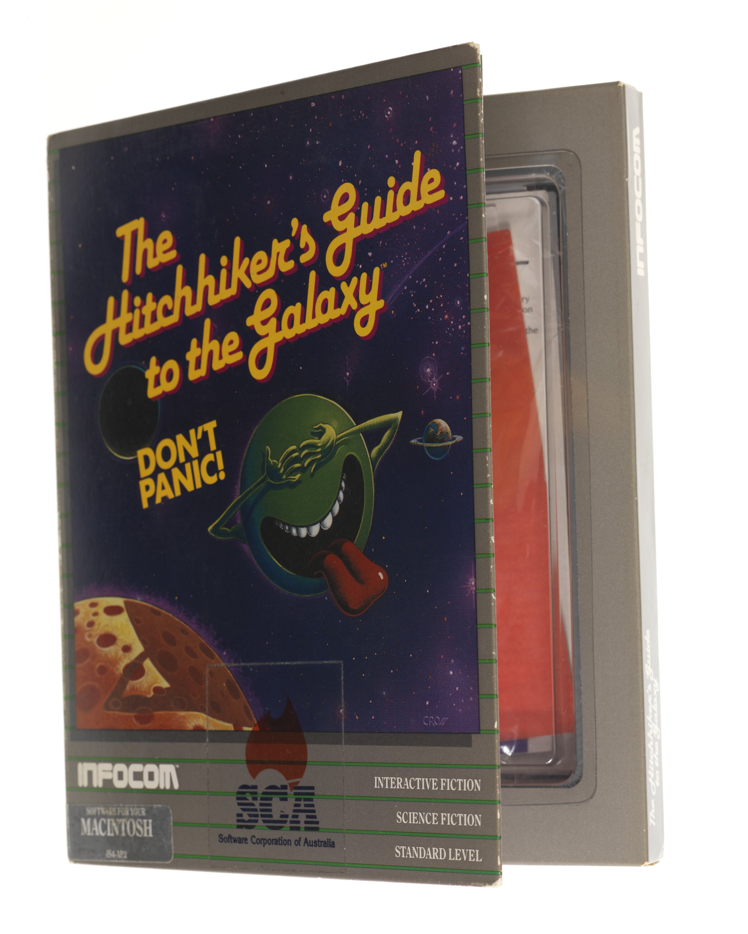 The Hitchhiker's Guide to the Galaxy gameplay (PC Game, 1984) 