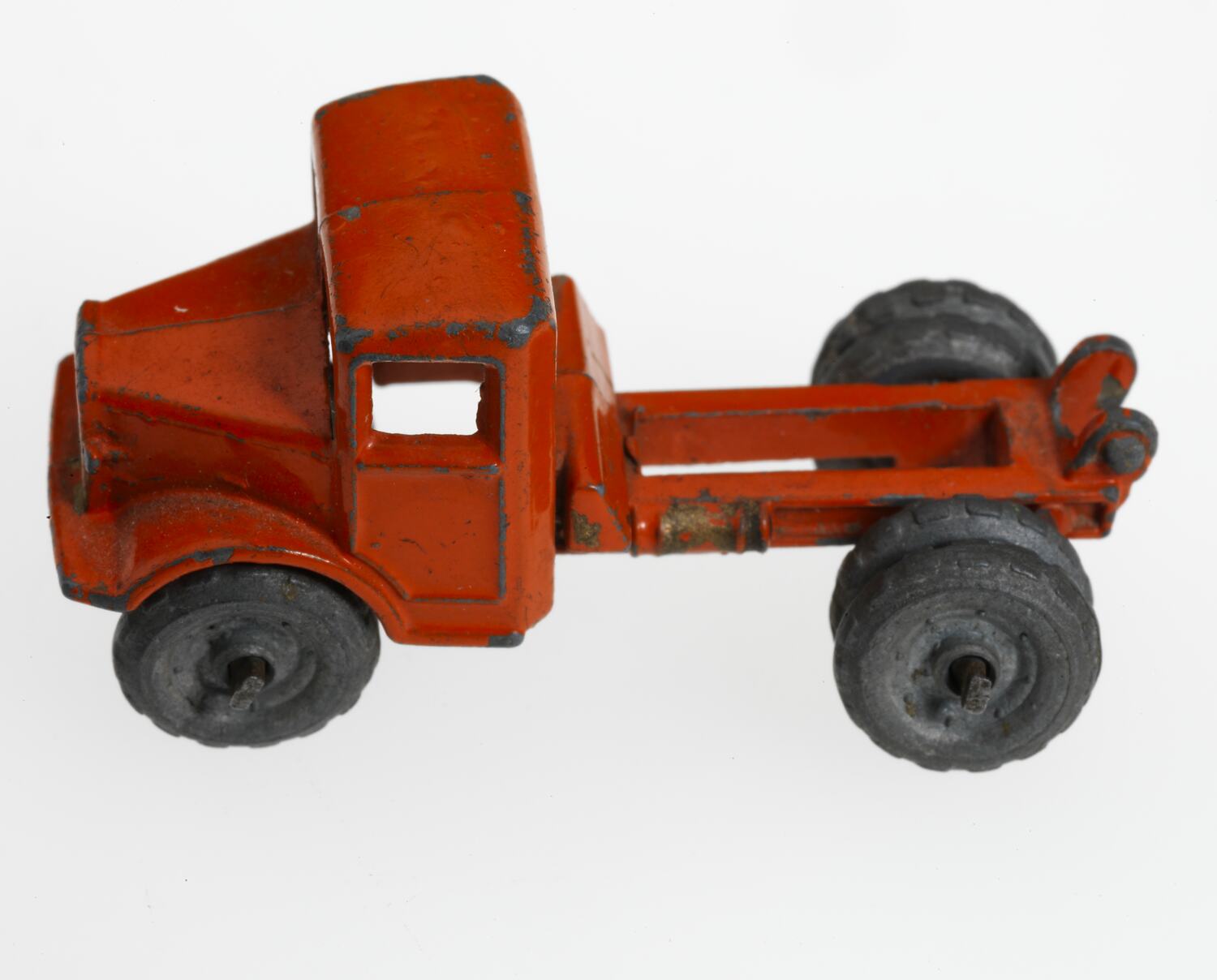 Toy Quarry Truck Lesney, Matchbox No. 6, Orange, 1950s
