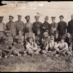 Surviving Members of D Company, 7th Battalion, Gallipoli, World War I, 11 May 1915