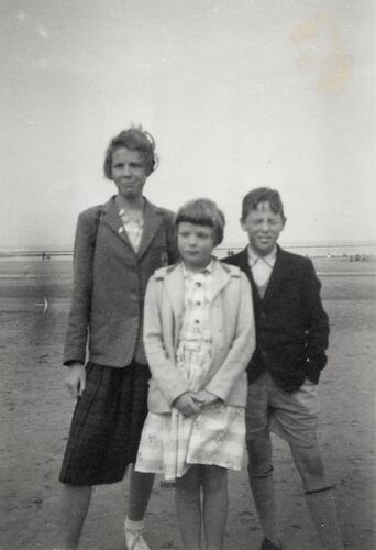 Ward children, Redcar, England, circa 1959