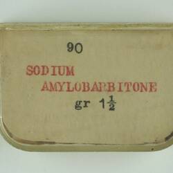 Drug - Sodium Amylobarbitone